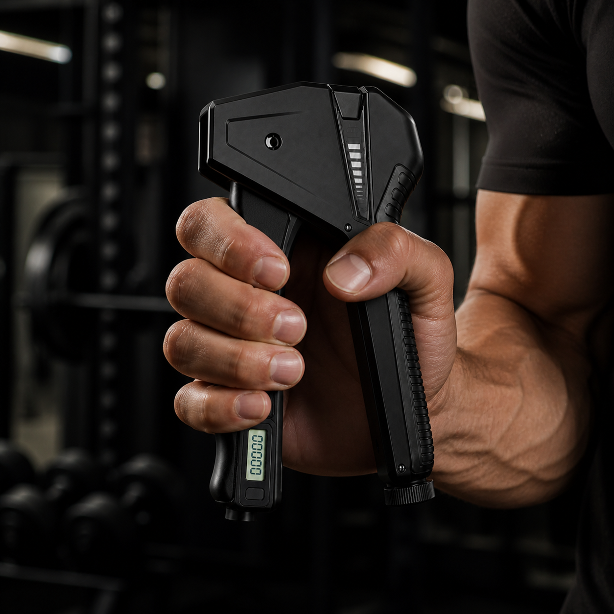 KINETIC Pro Grip Trainer — Adjustable Hand & Forearm Strengthener with Digital Counter