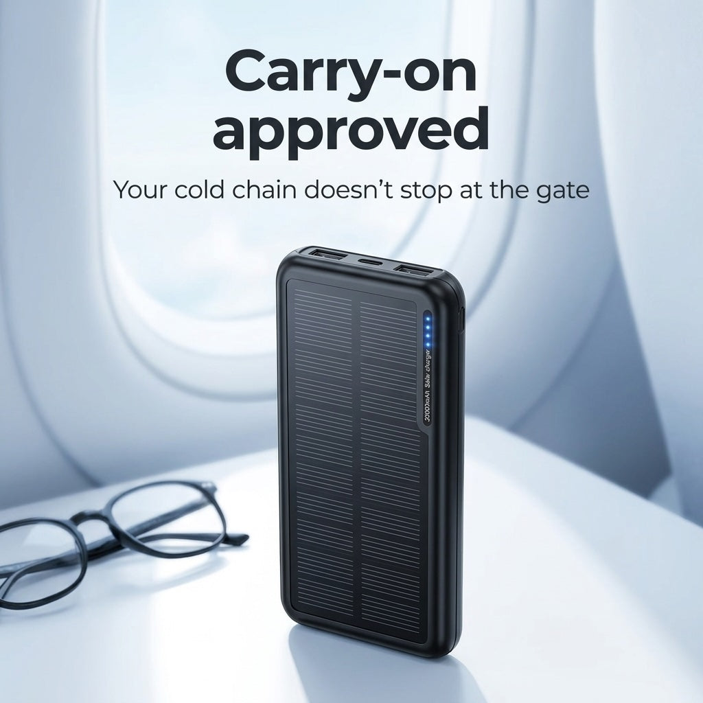 Kinetic 20000mAh Solar Powered Portable Charger