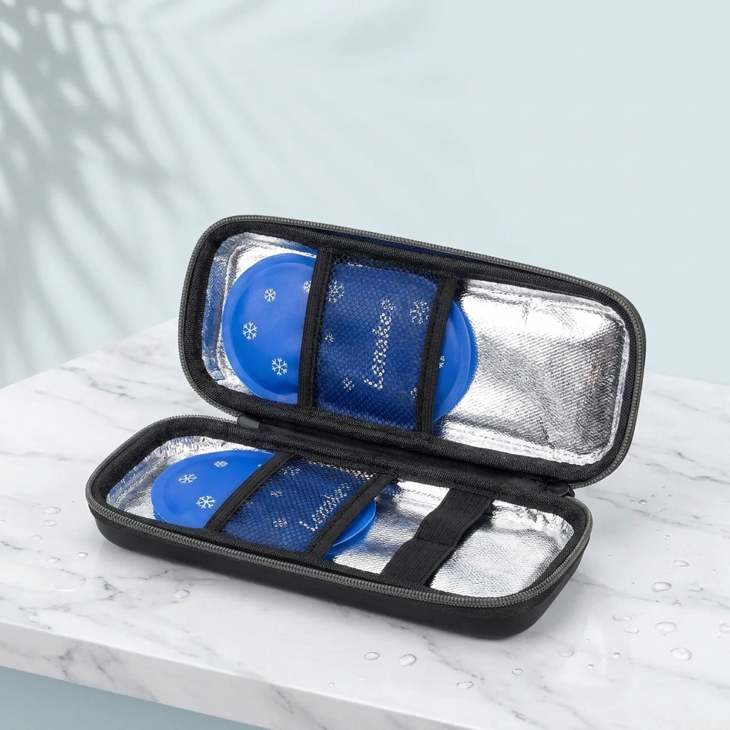 Kinetic Travel Cooler Case — Temperature Display